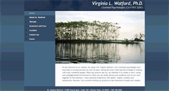 Desktop Screenshot of drvirginiawatford.com
